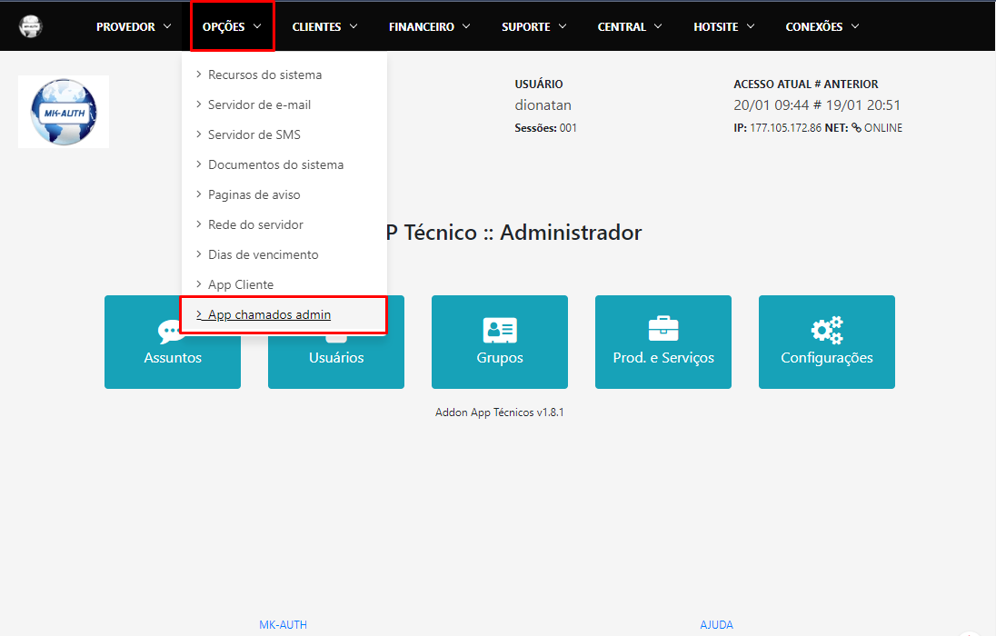addon tecnico